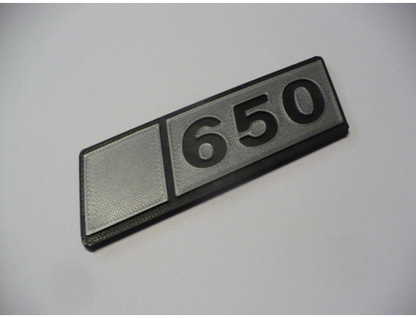 Znak 650 - replika